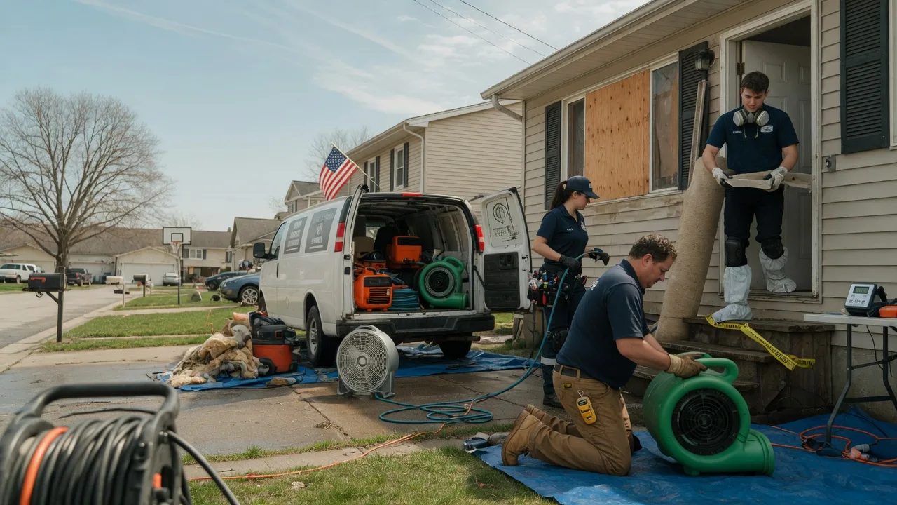 Water Damage Restoration in Stuart, OK near me